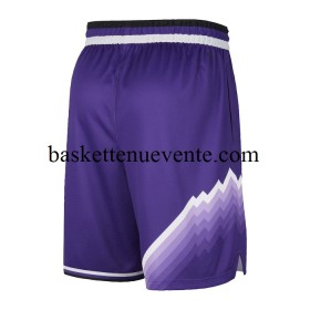 Basket Utah Jazz Shorts Nike 2023-2024 City Edition Violet Swingman - Homme